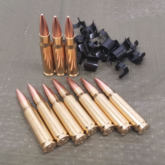 7.62×21ｍｍNATO弾 ベルトリンクセット